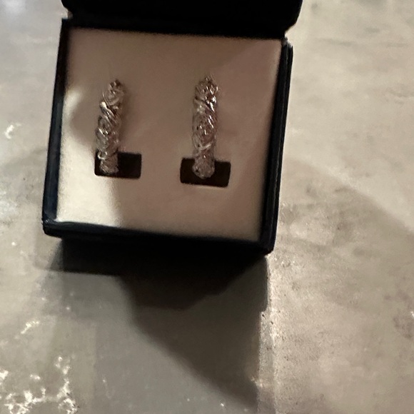 Jewelry - Elegant Silver Hoop Earrings